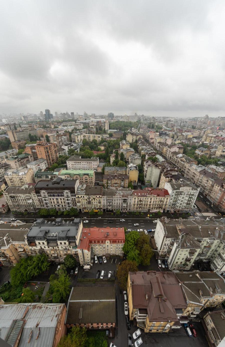Royal Tower Residence Big Vip Apartment In Center Floor 27 Kyiv Exterior foto